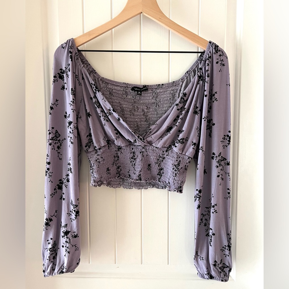 Kendall and Kylie Cropped Blouse